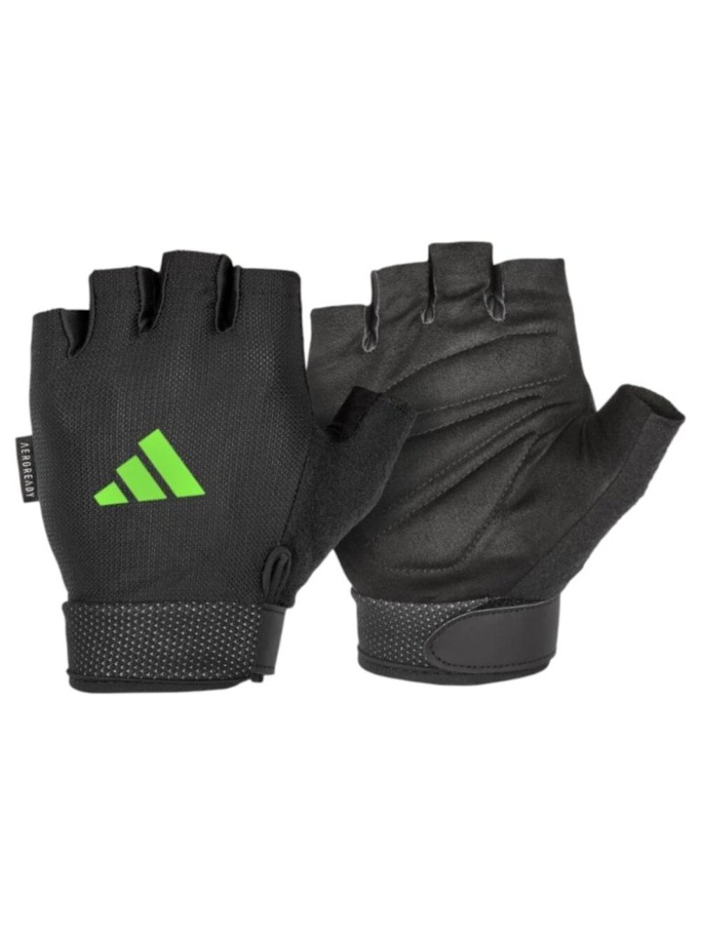 Adidas Weightlifting Gloves Size Small Half Finger Gym Training AEROREADY NWT